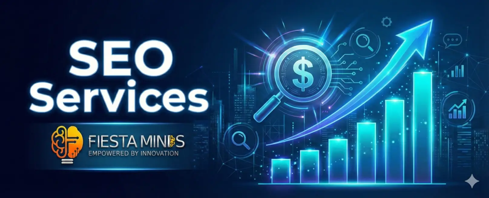 SEO USA services by FiestaMinds showing business growth for US companies